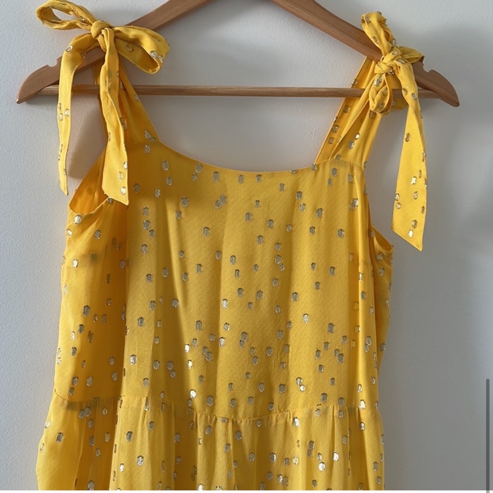 Sezane Sunlit Yellow Maxi Dress - Picture 9 of 16
